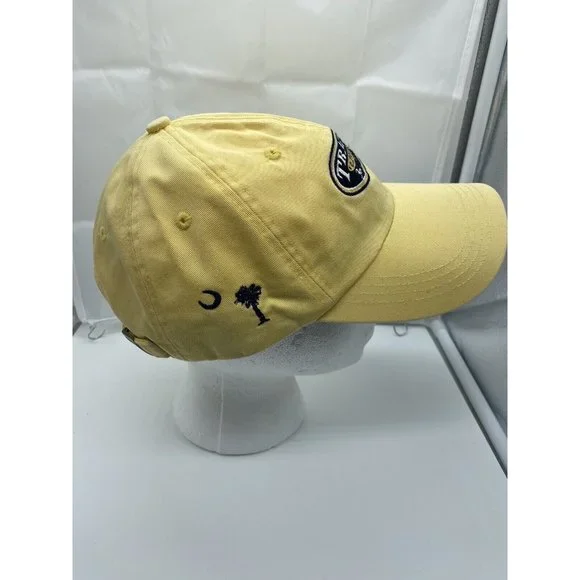 Tracers Golf Club Yellow Ahead Baseball Hat Cap Adjustable Strap-back - Picture 2 of 7